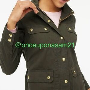 🔥 LIKE NEW J. Crew Lightweight Twill Field Jacket Small